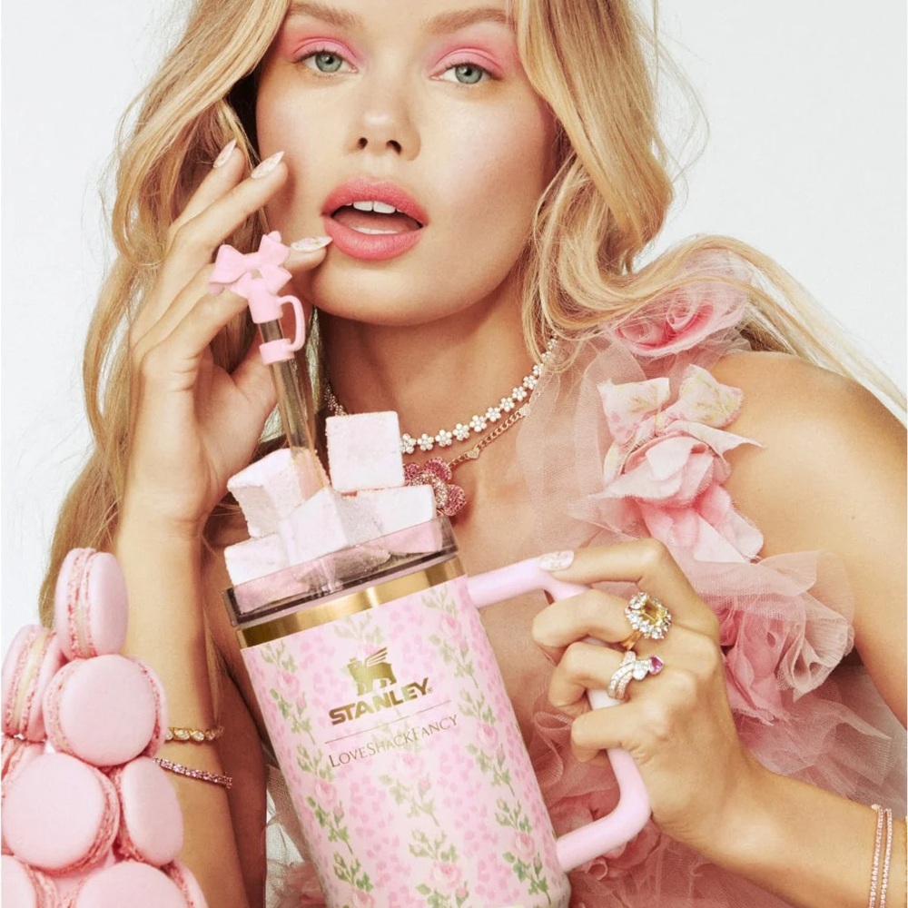 LoveShackFancy x STANLEY Quencher | 40 oz- Blooming Heirloom
